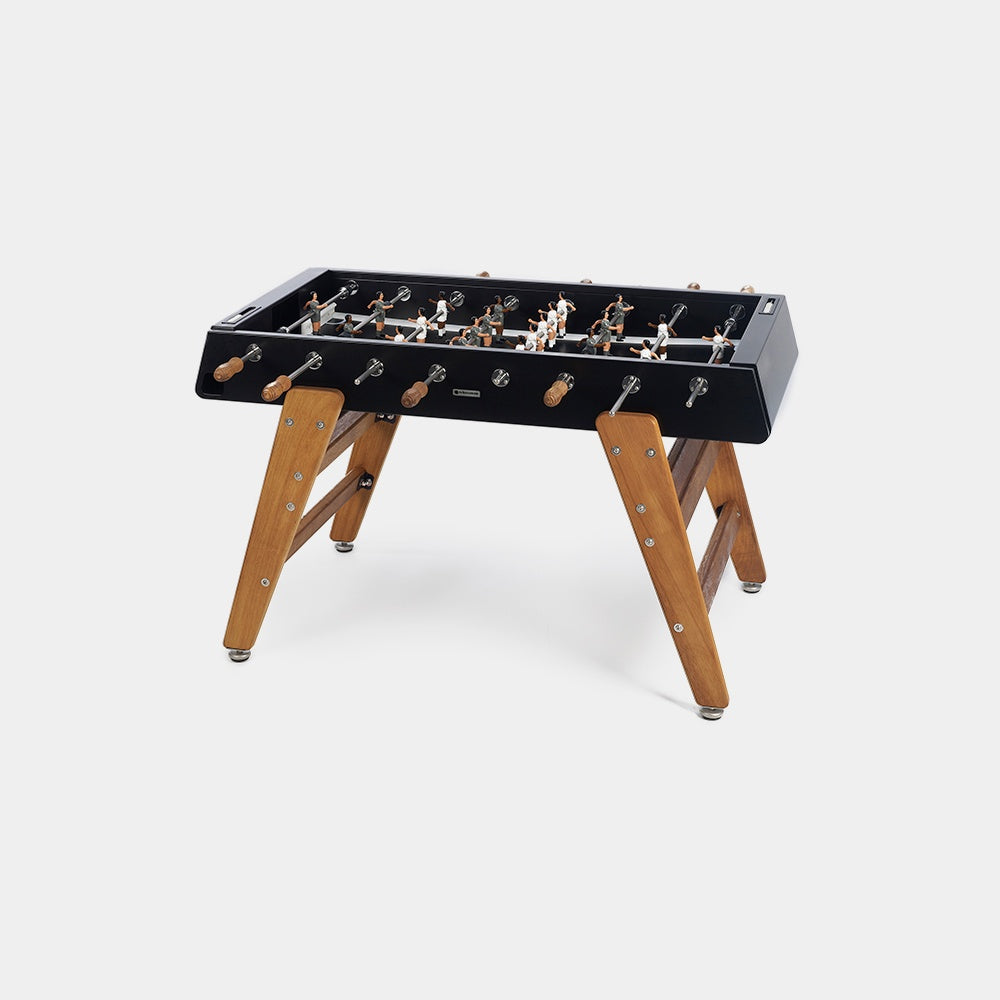 RS3 Wood Football Table Jet Black