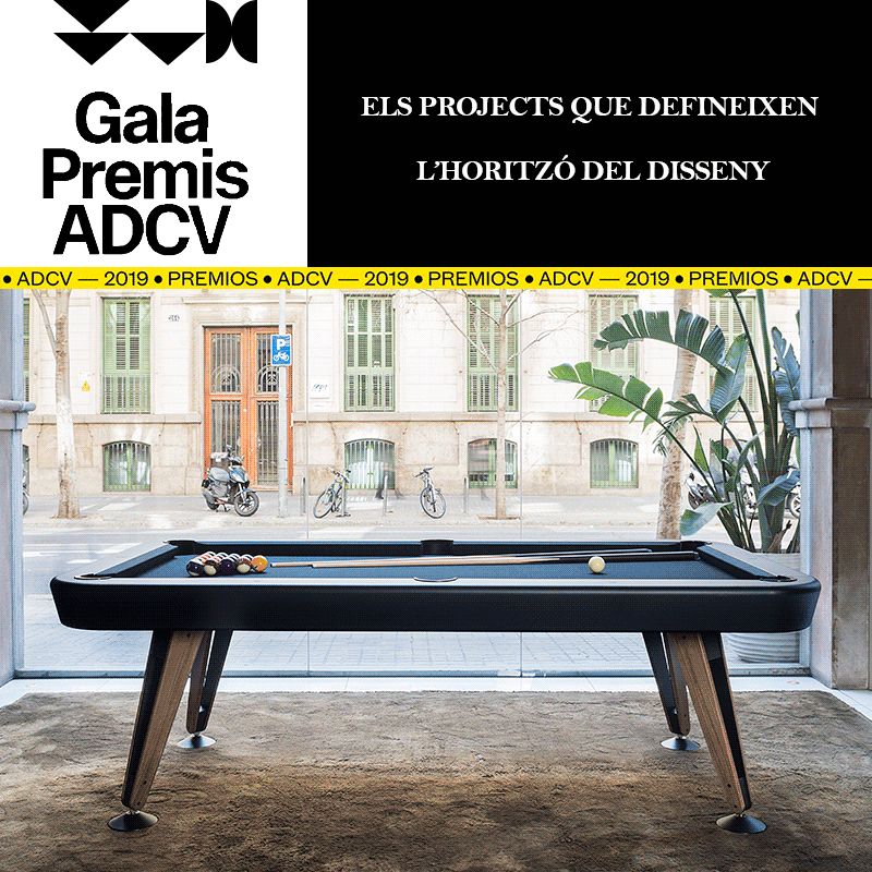 Diagonal pool table - Gold ADCV Award 2019