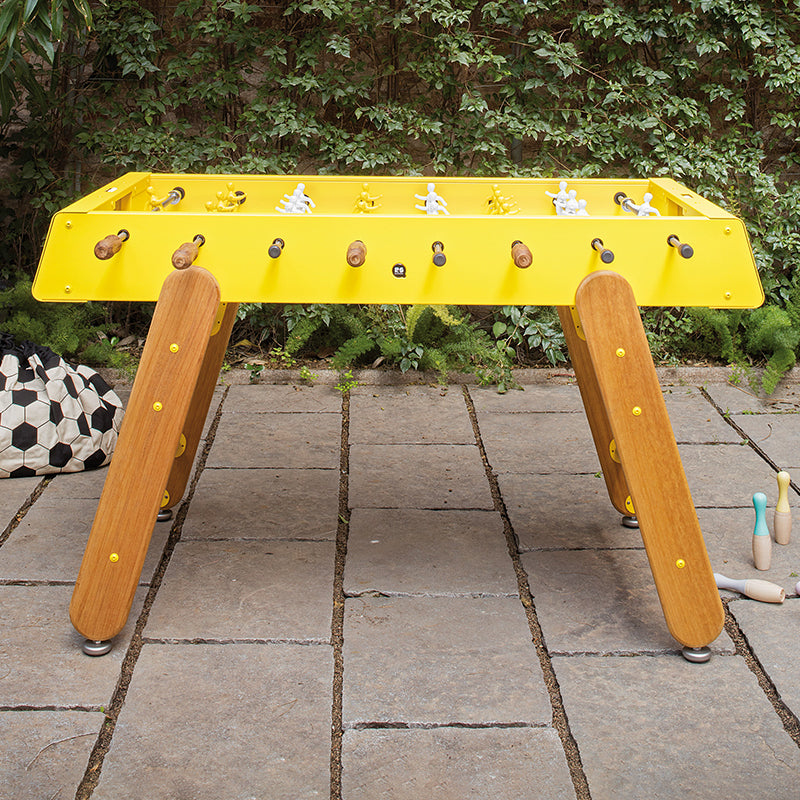 yellow football table