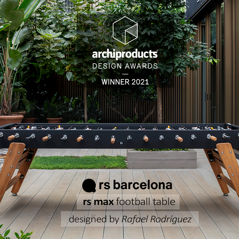 RS Barcelona RS MAx football table - archiproducts Design Award