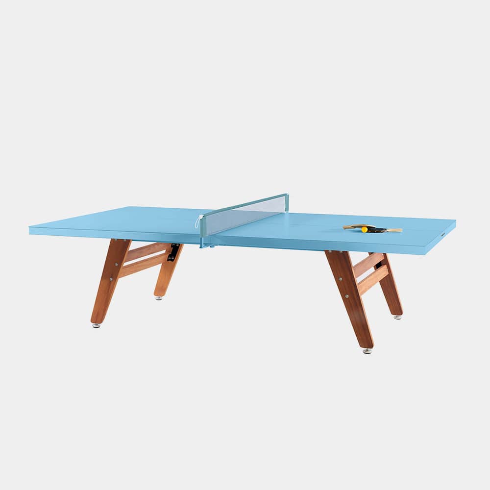 Stationary Ping Pong Table Cool Blue