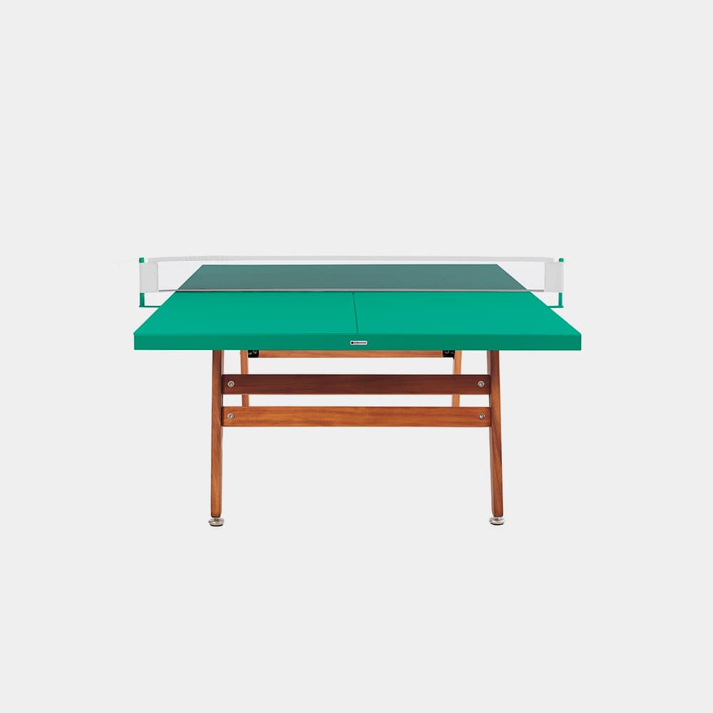 Stationary Ping Pong Table Emerald Green
