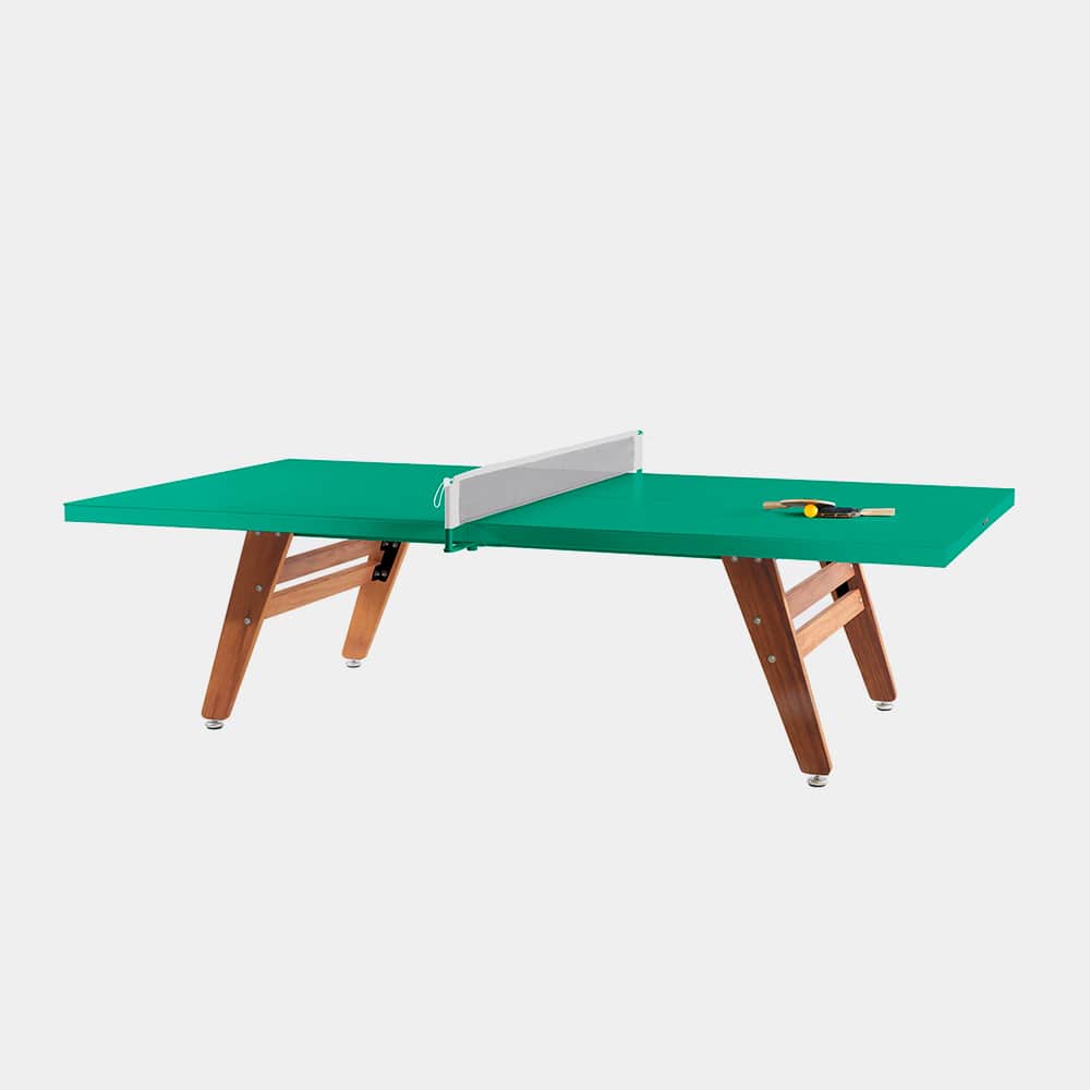 Stationary Ping Pong Table Emerald Green