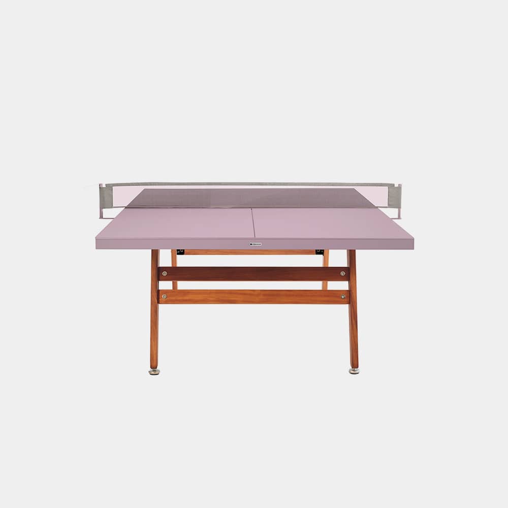 Stationary Ping Pong Table Pastel Violet