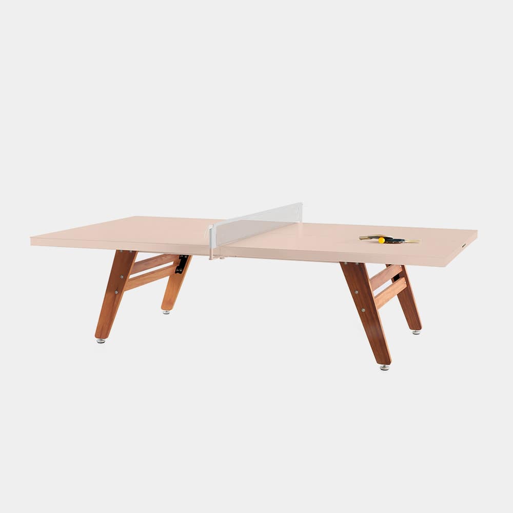 Stationary Ping Pong Table Peach Rose