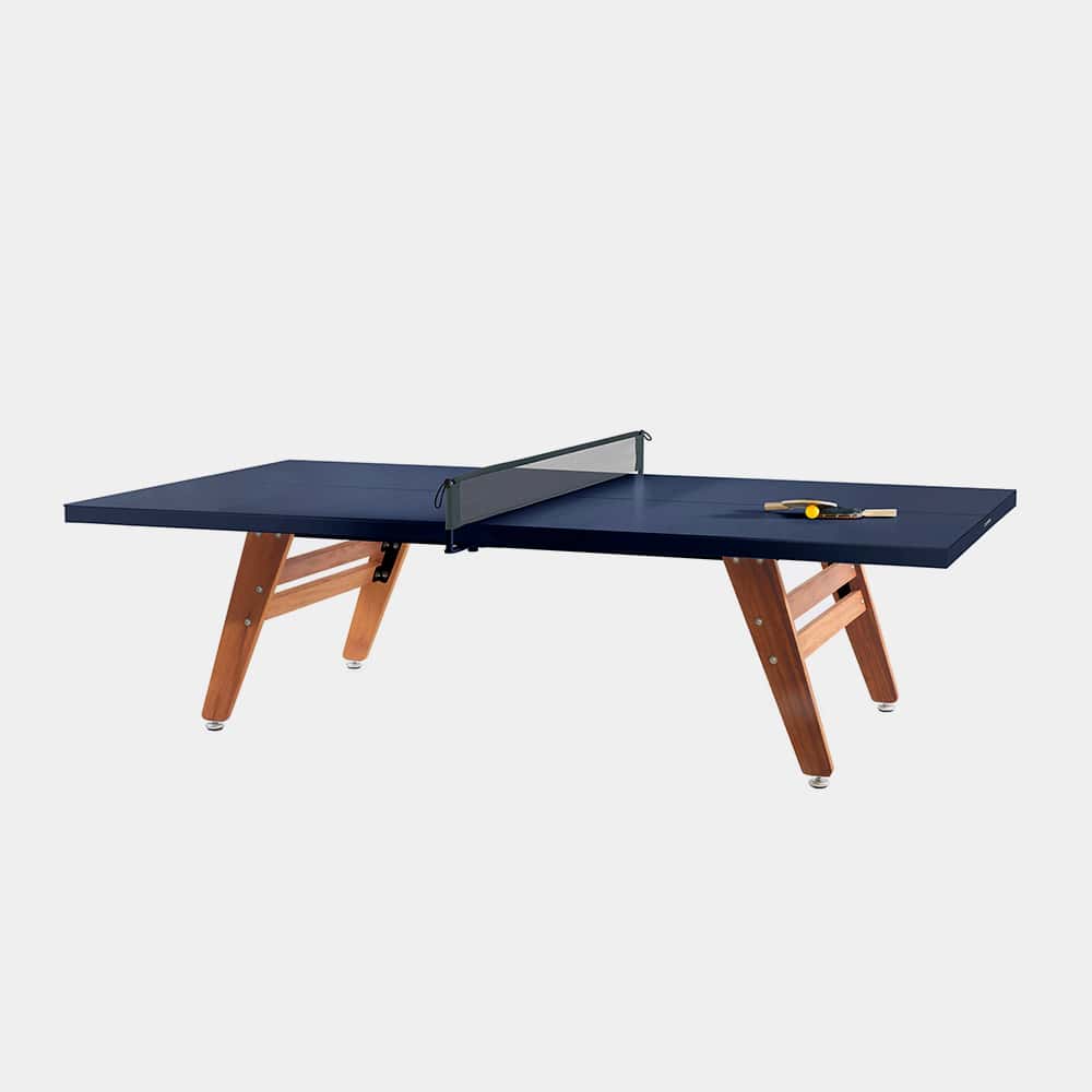 Stationary Ping Pong table Steel Blue