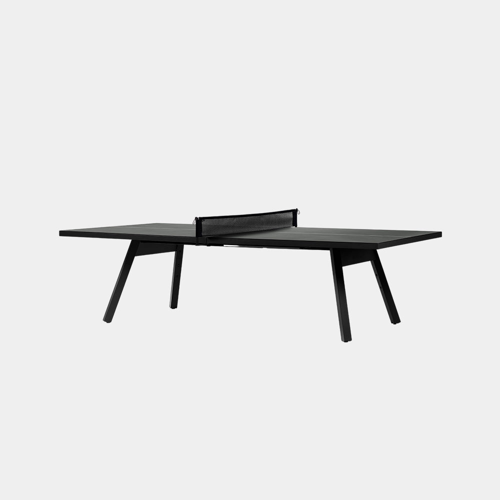 You and Me Monochrome Ping Pong Table Jet Black