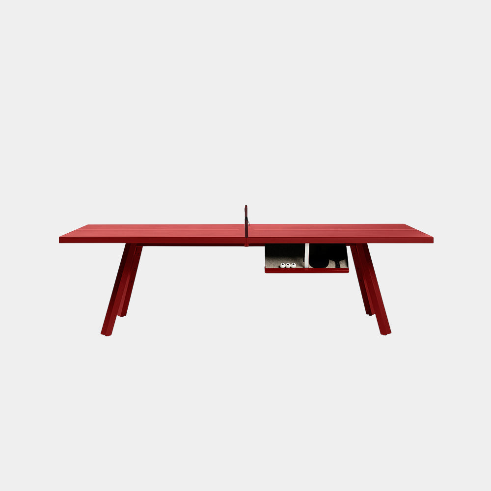 You and Me Monochrome Ping Pong Table Bordeaux
