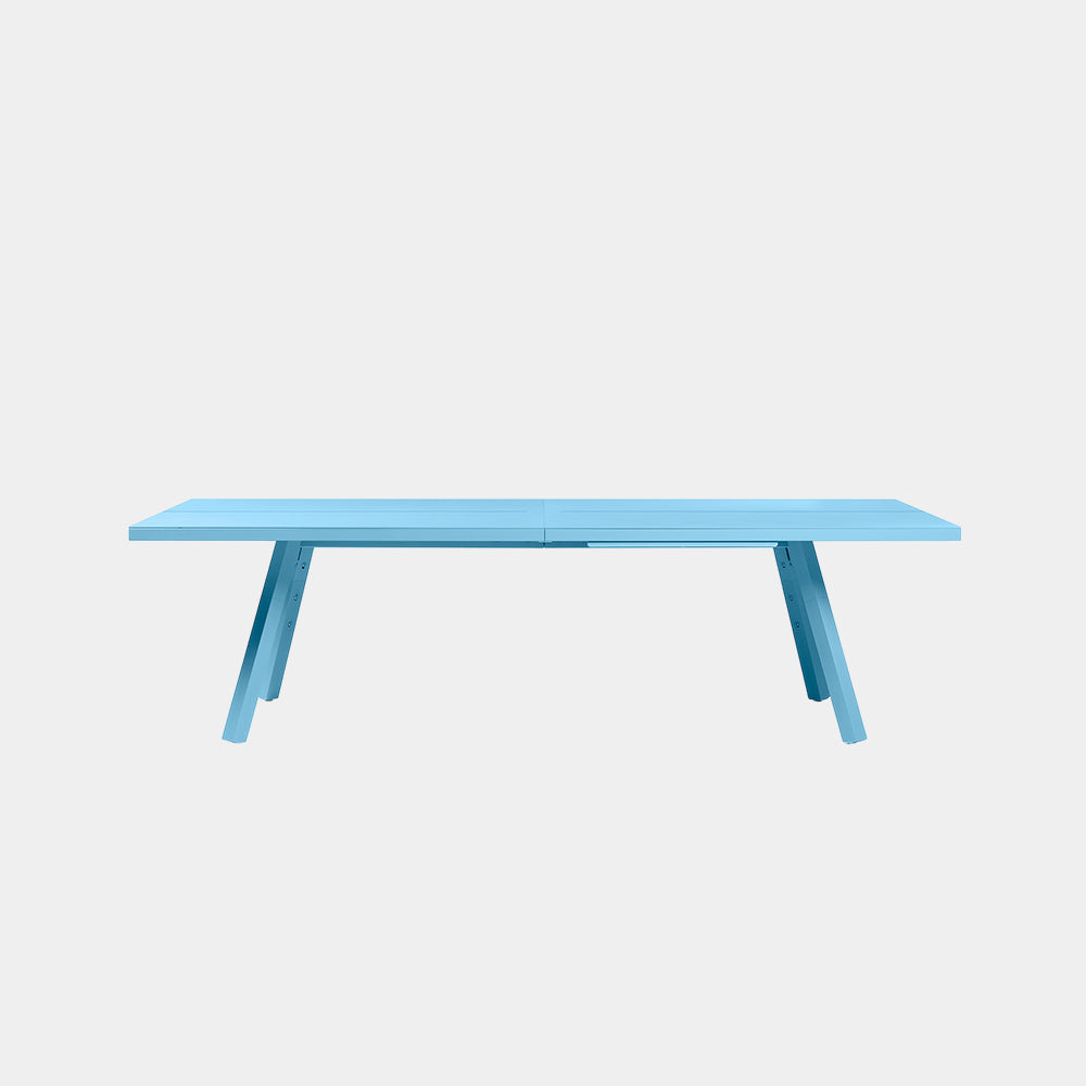 You and Me Monochrome Ping Pong Table Cool Blue