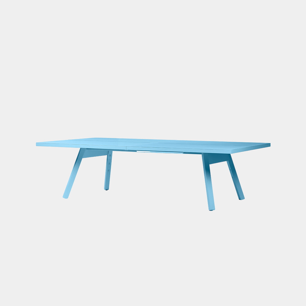 You and Me Monochrome Ping Pong Table Cool Blue
