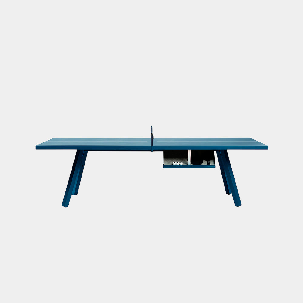 You and Me Monochrome Ping Pong Table Green Blue