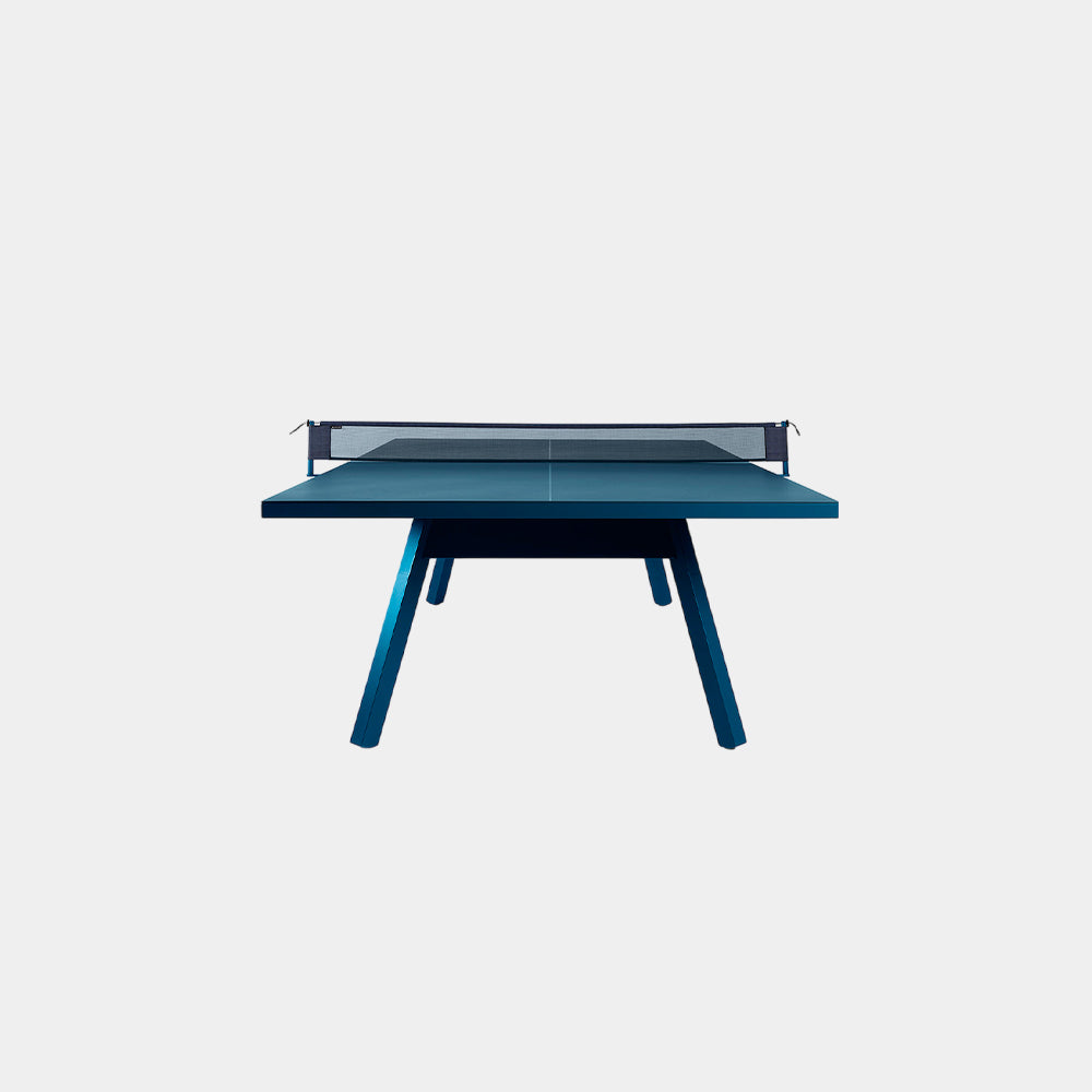 You and Me Monochrome Ping Pong Table Green Blue