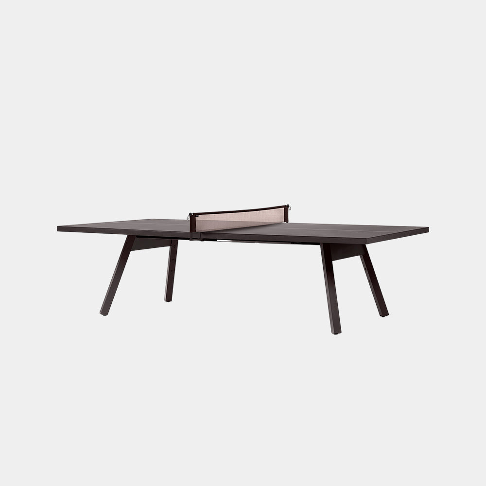 You and Me Monochrome Ping Pong Table Grey Brown