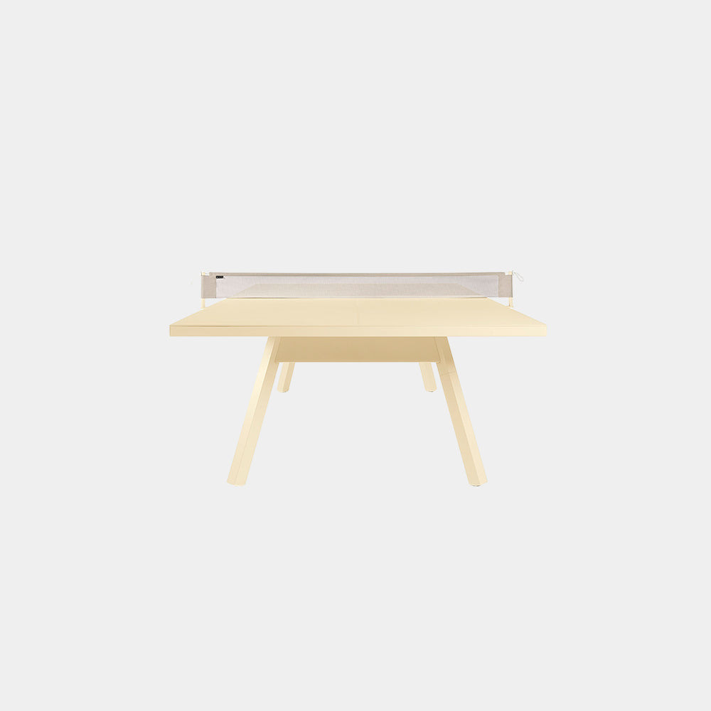 You and Me Monochrome Ping Pong Table Light Ivory