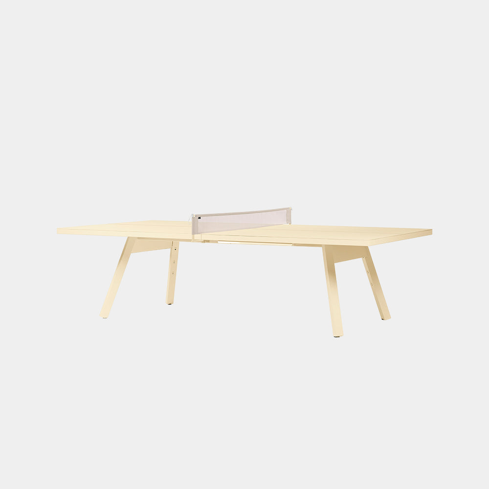 You and Me Monochrome Ping Pong Table Light Ivory