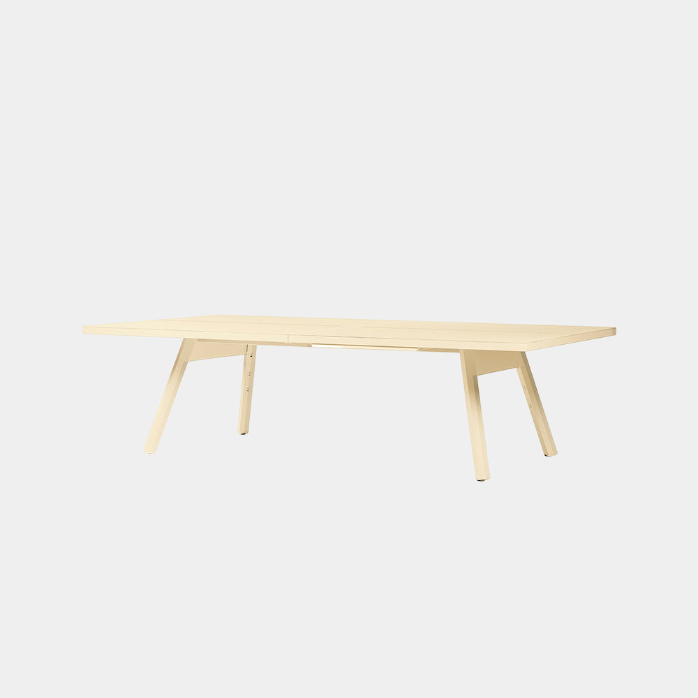 You and Me Monochrome Ping Pong Table Light Ivory
