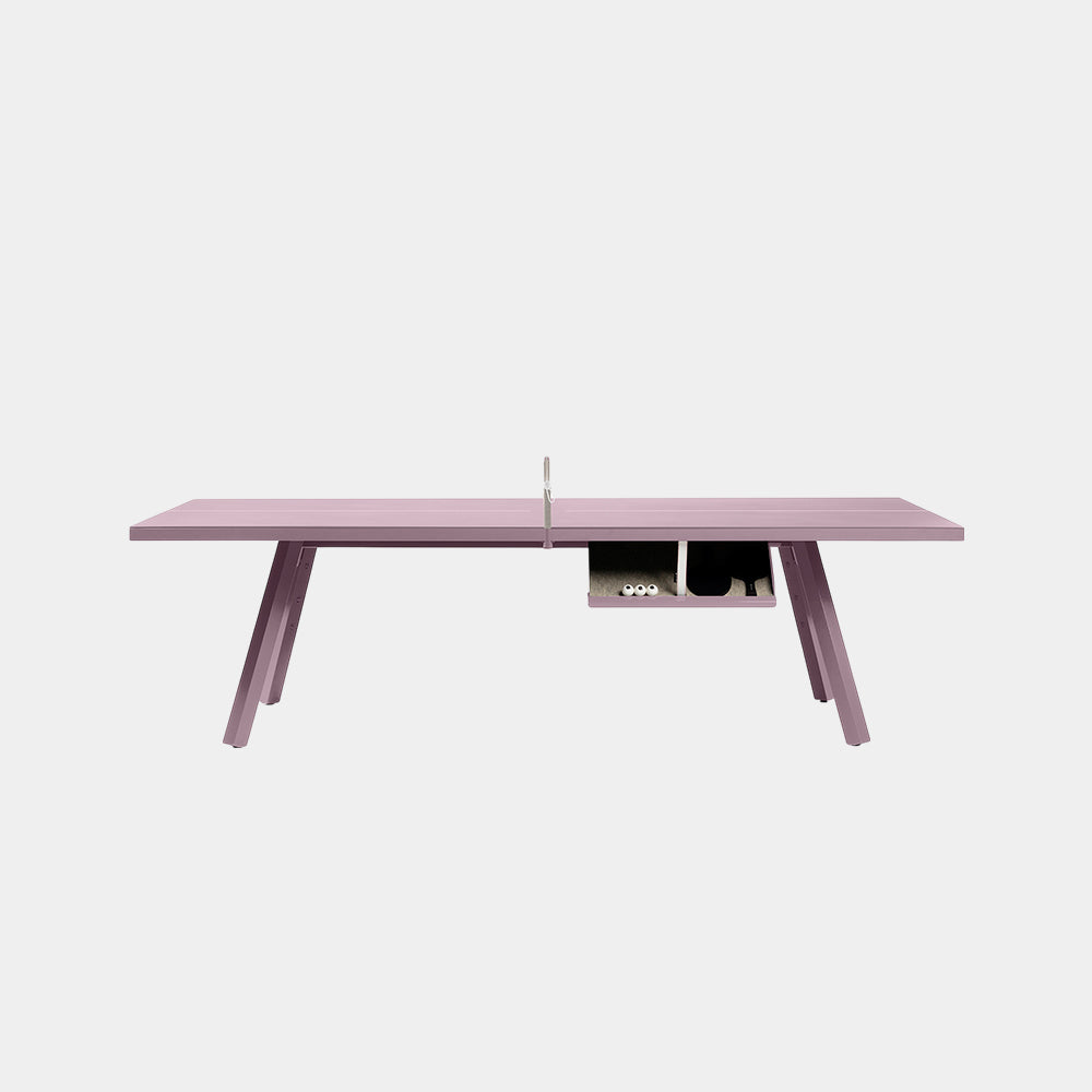 You and Me Monochrome Ping Pong Table Pastel Violet