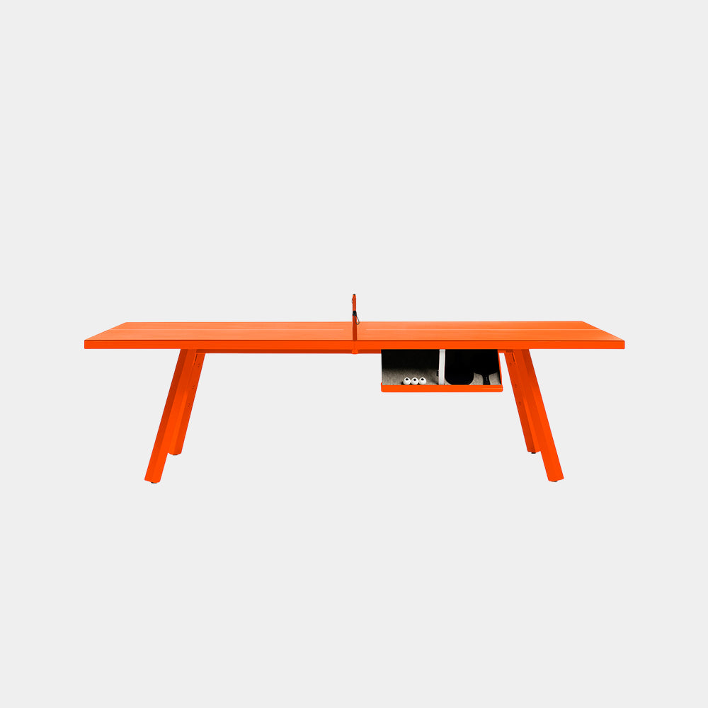 You and Me Monochrome Ping Pong Table Pure Orange