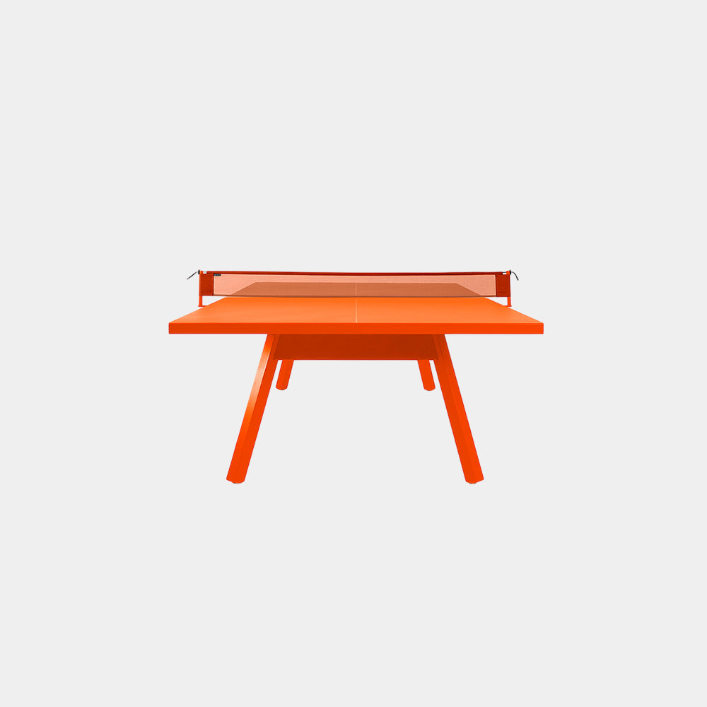 You and Me Monochrome Ping Pong Table Pure Orange