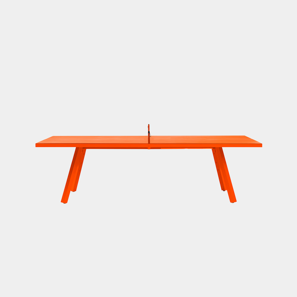 You and Me Monochrome Ping Pong Table Pure Orange