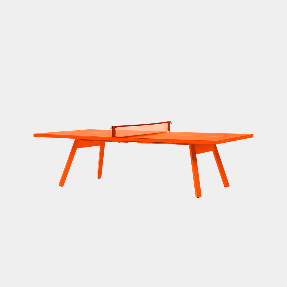 You and Me Monochrome Ping Pong Table Pure Orange