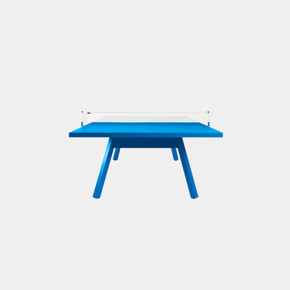 You and Me Monochrome Ping Pong Table Sky Blue