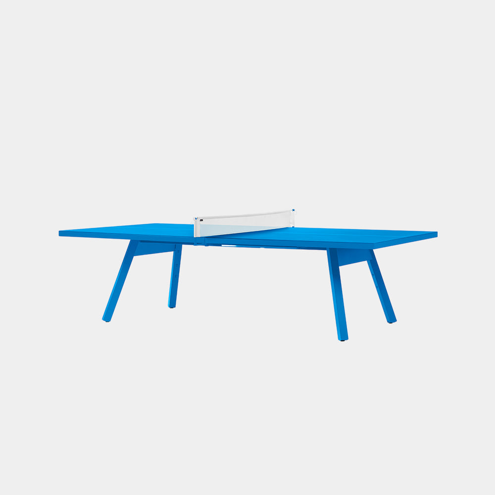 You and Me Monochrome Ping Pong Table Sky Blue