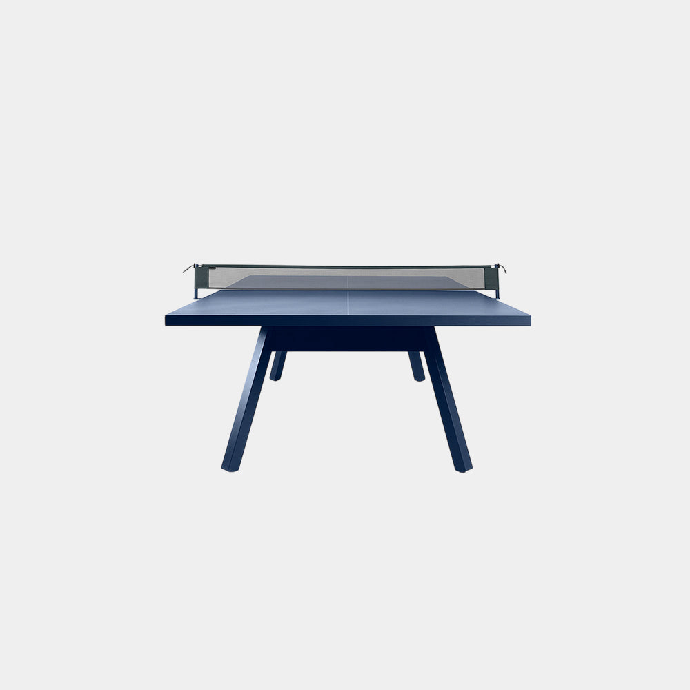 You and Me Monochrome Ping Pong Table Steel Blue