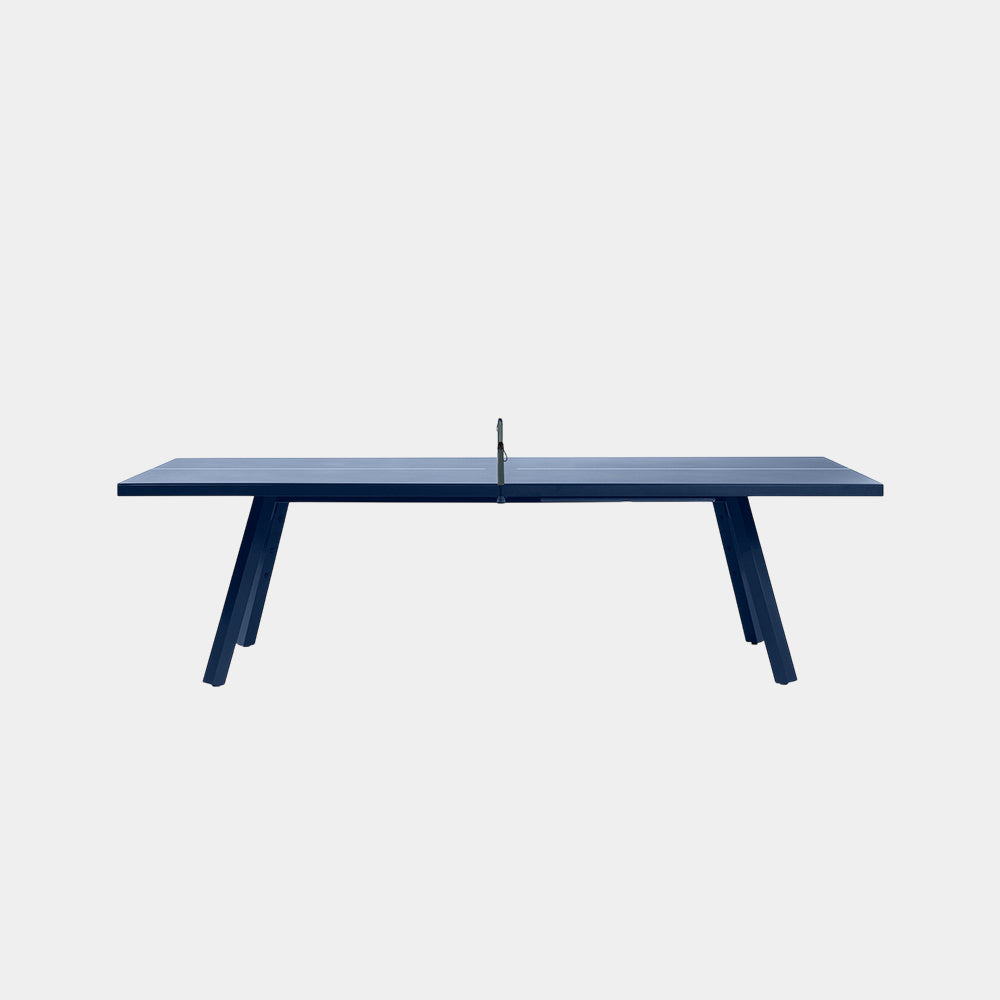 You and Me Monochrome Ping Pong Table Steel Blue