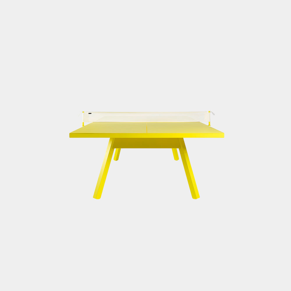 You and Me Monochrome Ping Pong Table Sulfur Yellow