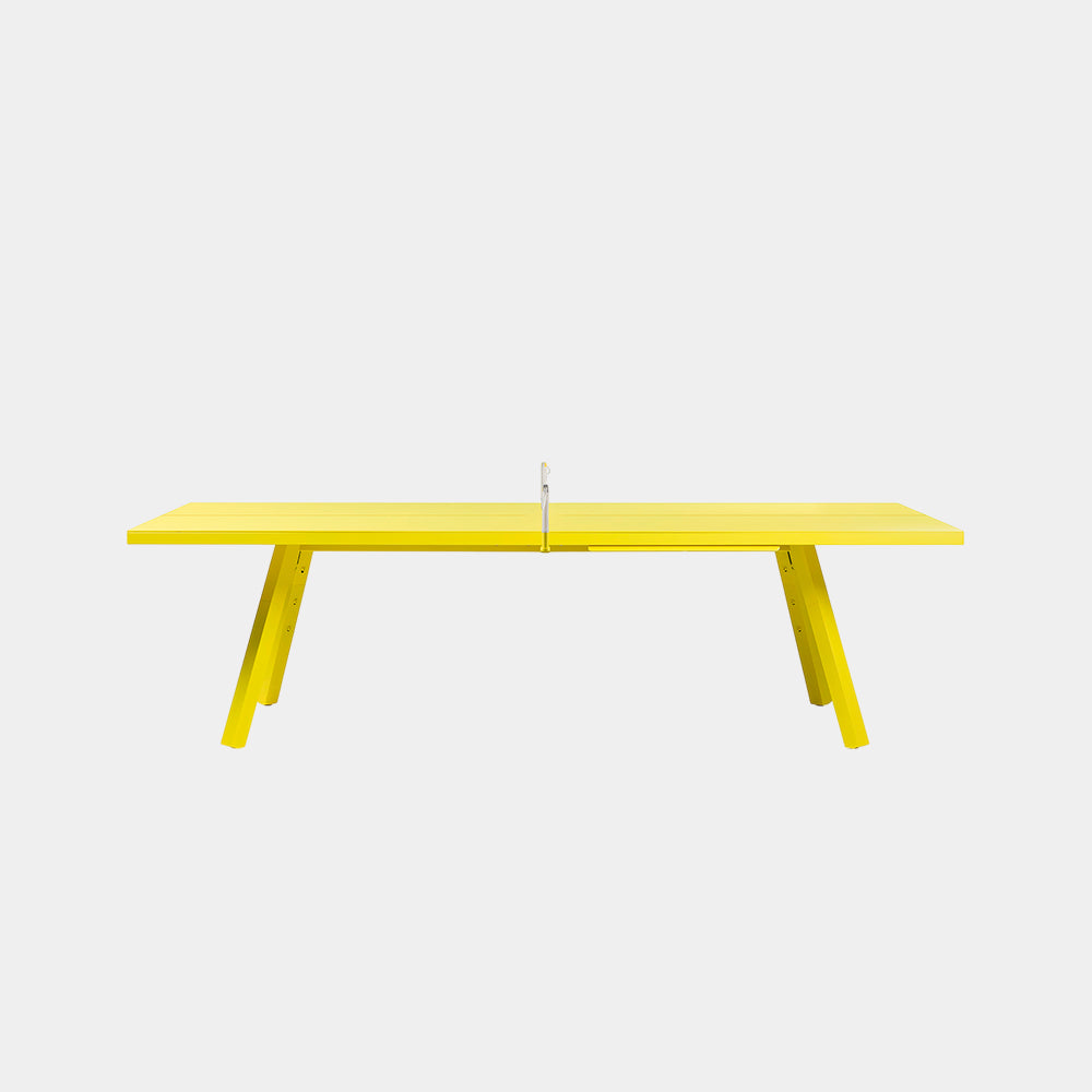 You and Me Monochrome Ping Pong Table Sulfur Yellow