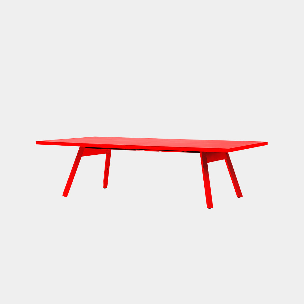 You and Me Monochrome Ping Pong Table Traffic Red