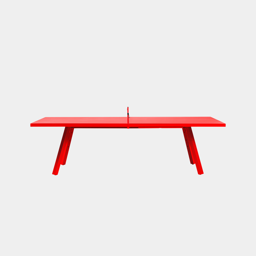 You and Me Monochrome Ping Pong Table Traffic Red