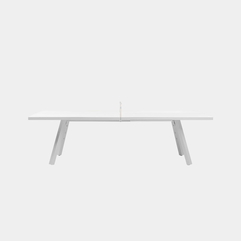 You and Me Monochrome Ping Pong Table Traffic White