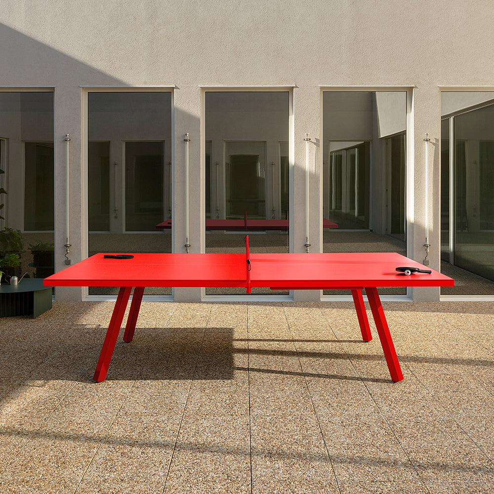 Mesa de ping pong de lujo hecha en España.