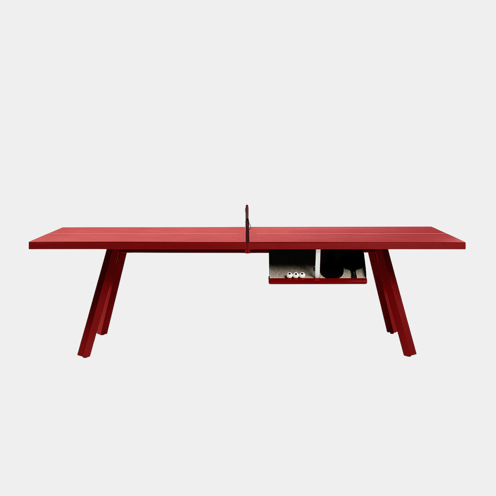 You and Me Monochrome Ping Pong Table Bordeaux