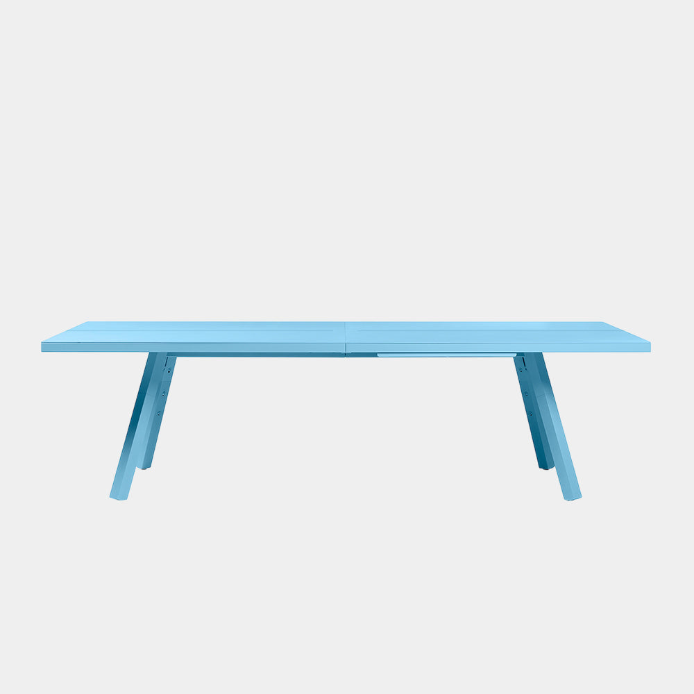 You and Me Monochrome Ping Pong Table Cool Blue