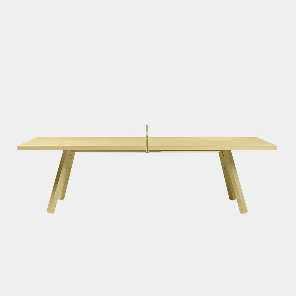 You and Me Monochrome Ping Pong Table Green Beige