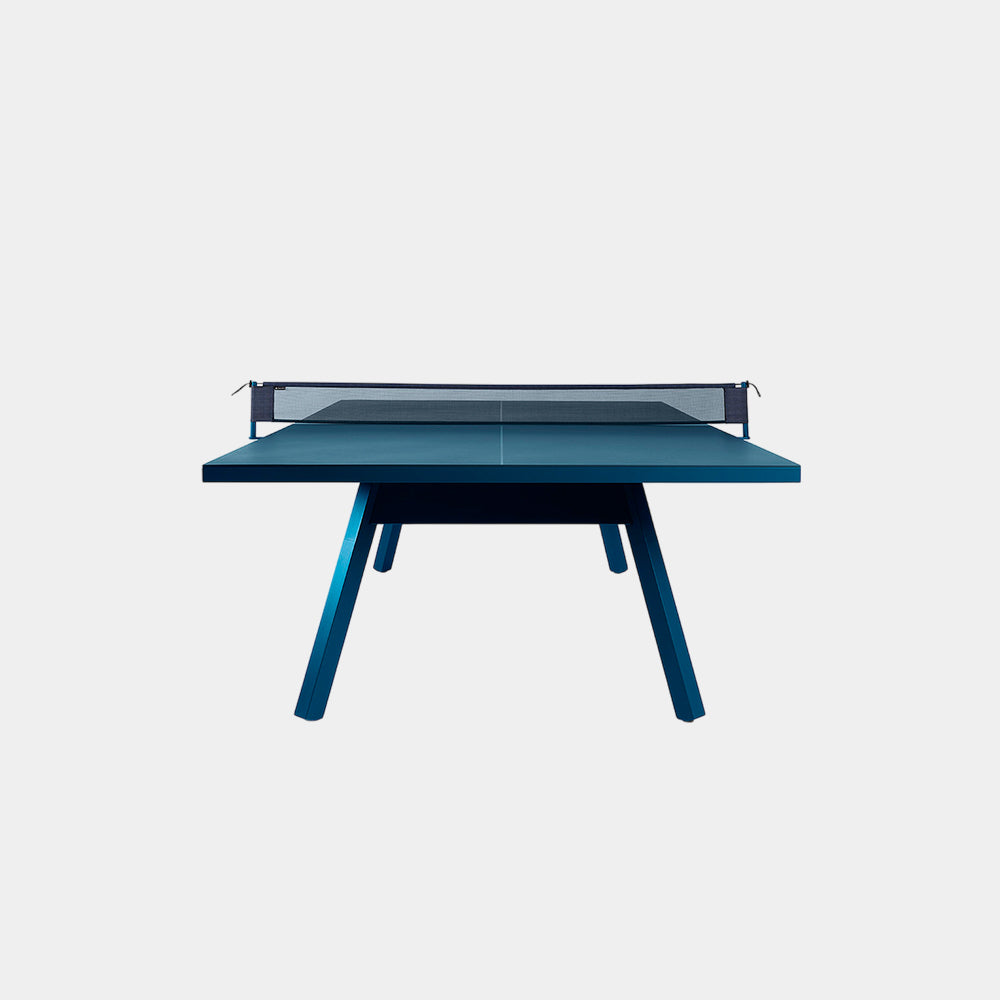 You and Me Monochrome Ping Pong Table Green Blue
