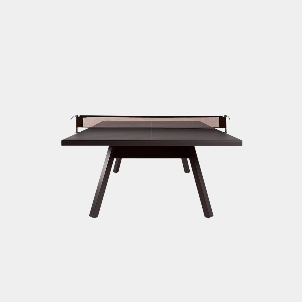 You and Me Monochrome Ping Pong Table Grey Brown