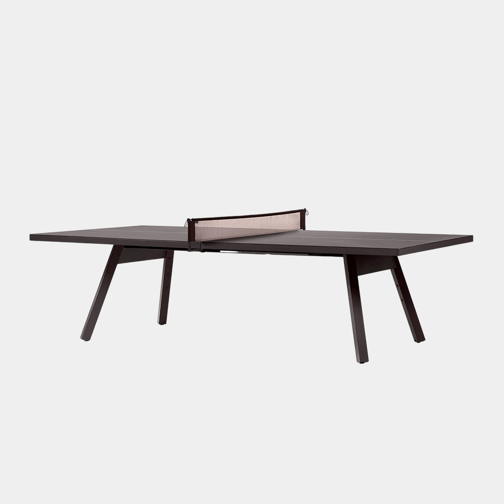 You and Me Monochrome Ping Pong Table Grey Brown