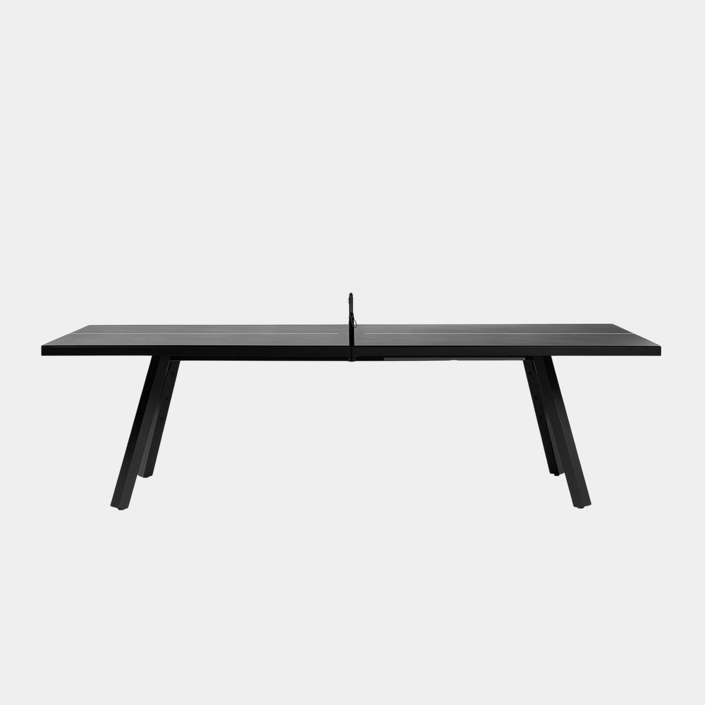 You and Me Monochrome Ping Pong Table Jet Black