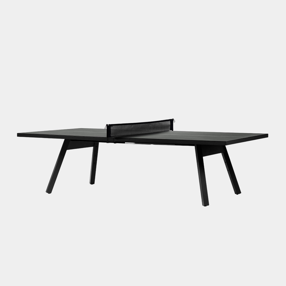 You and Me Monochrome Ping Pong Table Jet Black