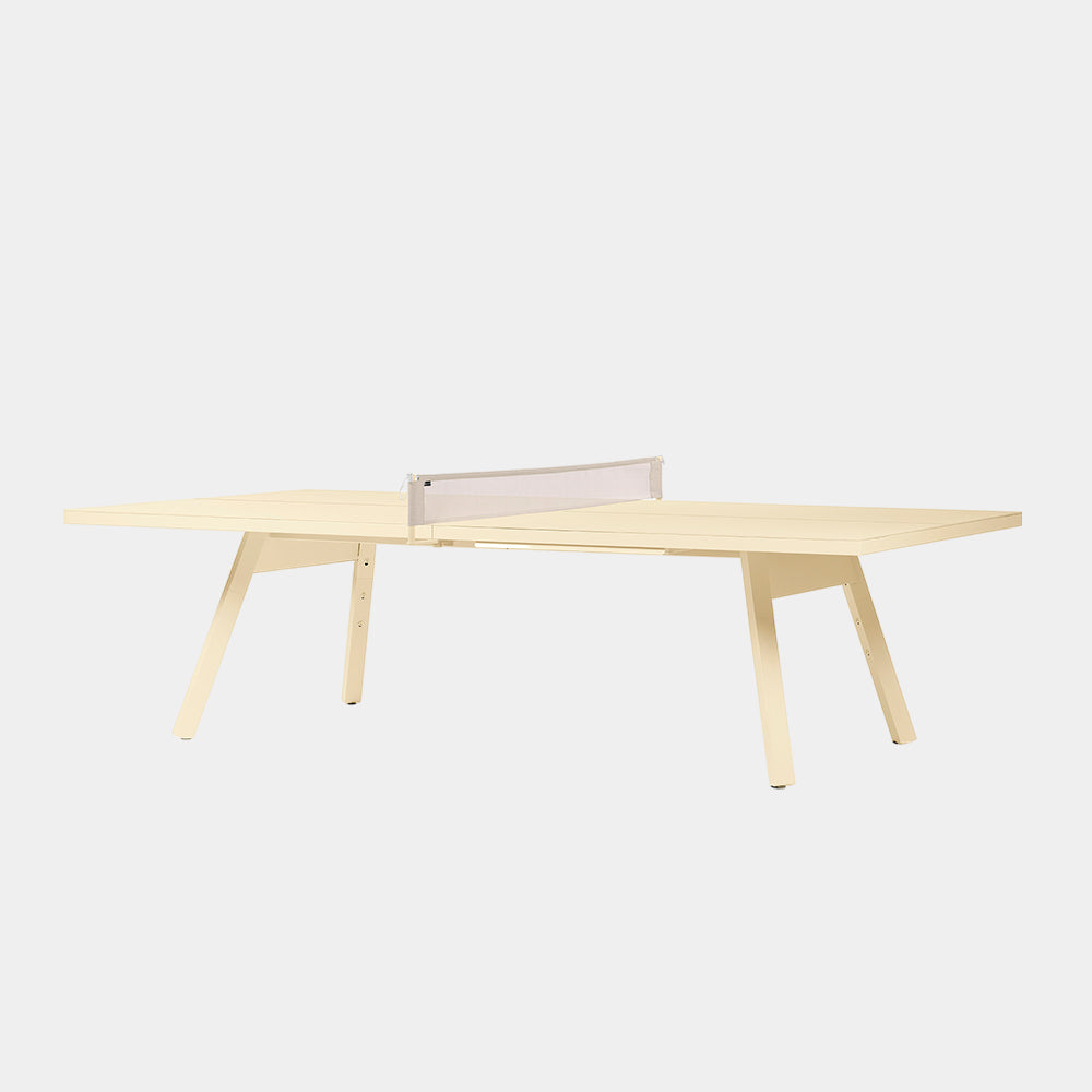 You and Me Monochrome Ping Pong Table Light Ivory