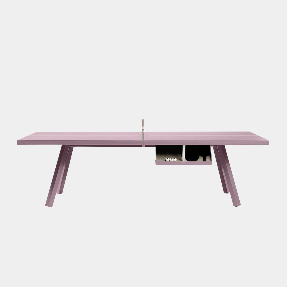 You and Me Monochrome Ping Pong Table Pastel Violet