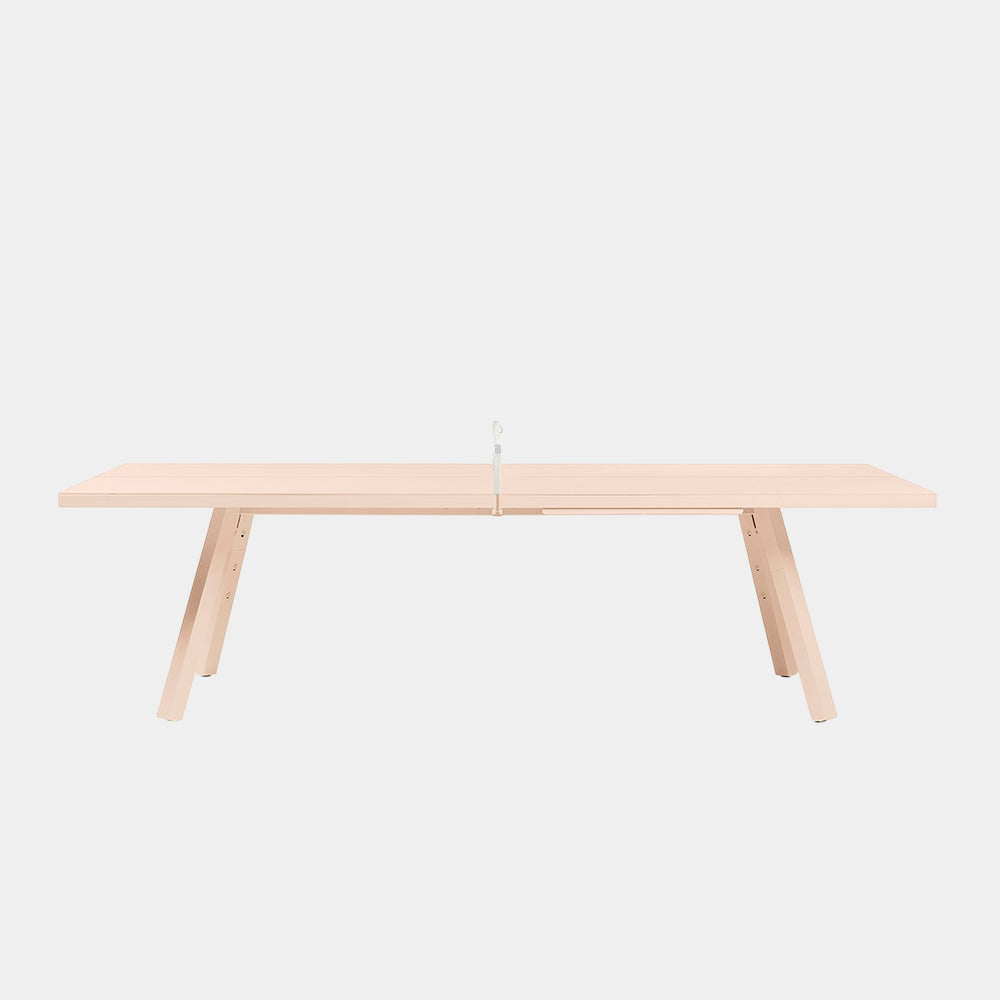 You and Me Monochrome Ping Pong Table Peach Rose
