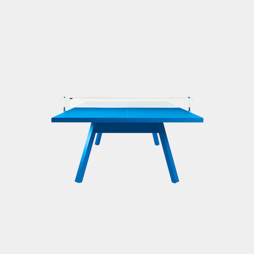 You and Me Monochrome Ping Pong Table Sky Blue