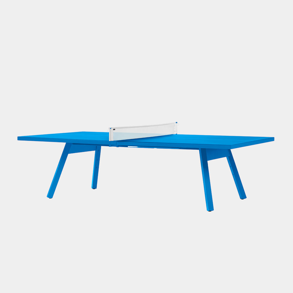 You and Me Monochrome Ping Pong Table Sky Blue