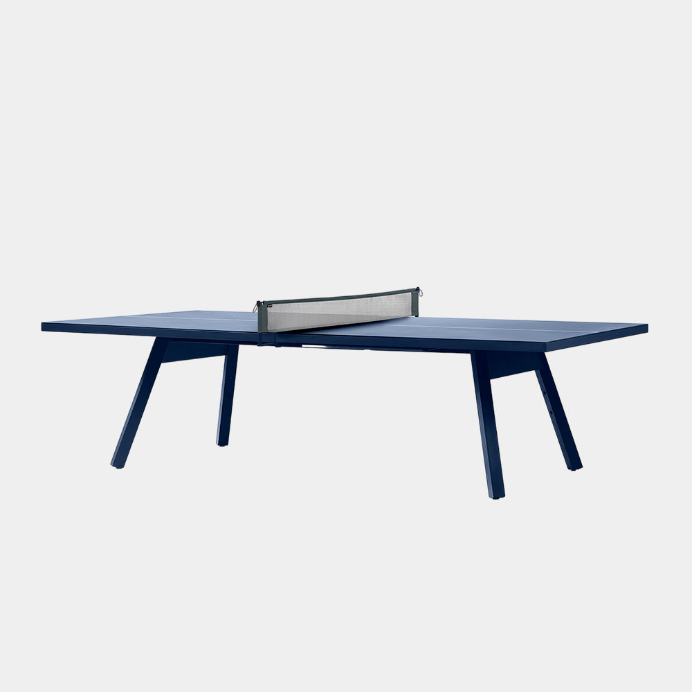 You and Me Monochrome Ping Pong Table Steel Blue