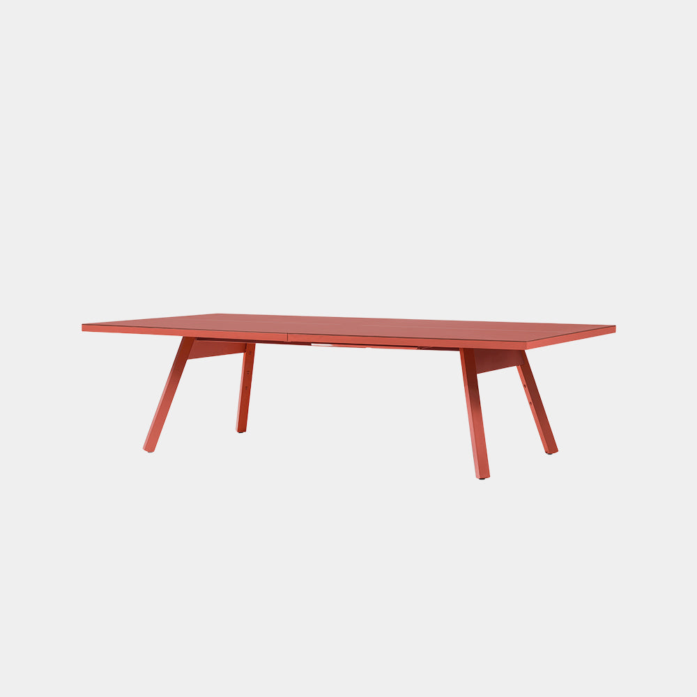 You and Me Monochrome Ping Pong Table Terracotta